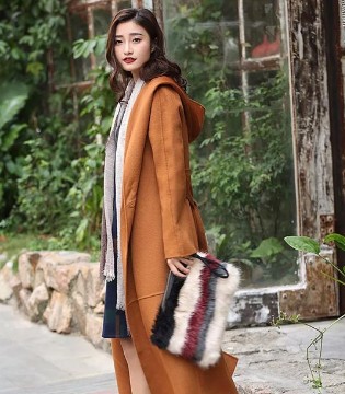 SEELER,茜纳,女装,双面呢,大衣