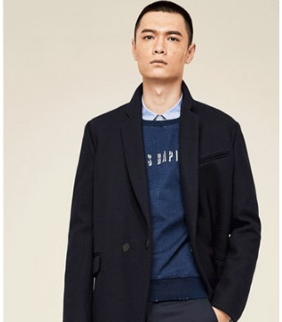 GXG,GXG男装,男士大衣,羊绒大衣