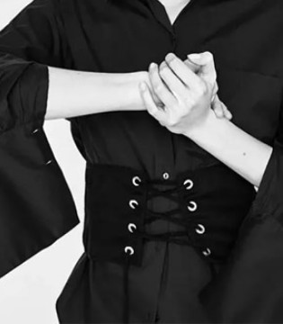 37度LOVE,37度LOVE女装,复古束腰,淑女单品