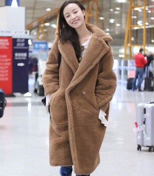 泰迪熊大衣,倪妮,郭碧婷,海清,刘涛,Angelababy,戚薇,迪丽热巴