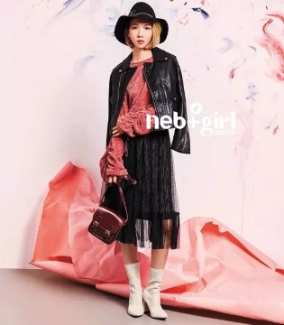 邻家女孩,nebgirl女装,皮夹克