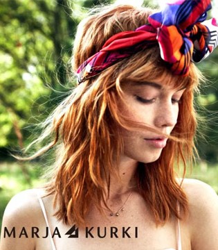 MARJA KURKI,玛丽亚·古琦,丝巾,