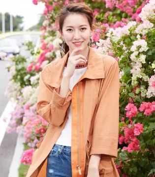 咏仕女装,小确幸,灰色风衣