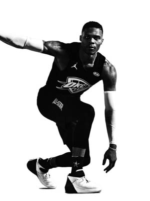 威少霸气示范 2018 NBA全明星球衣正式发布