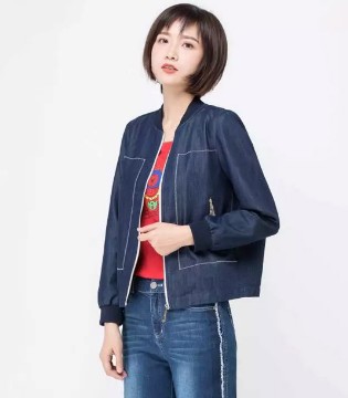 曼保睐,女装,简易牛仔