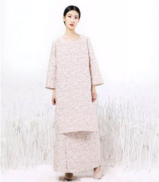 台绣女装,17冬日,花卉图案