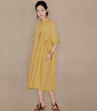 曼茜纱,棉麻女装