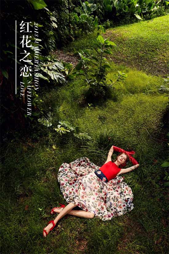 HOKABR红凯贝尔2018“红花之恋”海洋般的花海