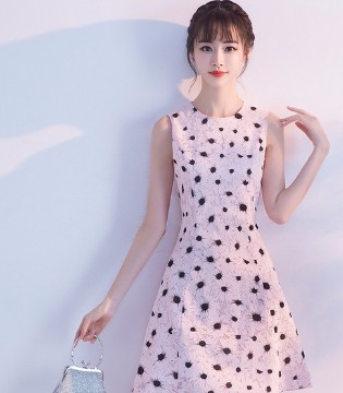 波点裙,聚多品,女装