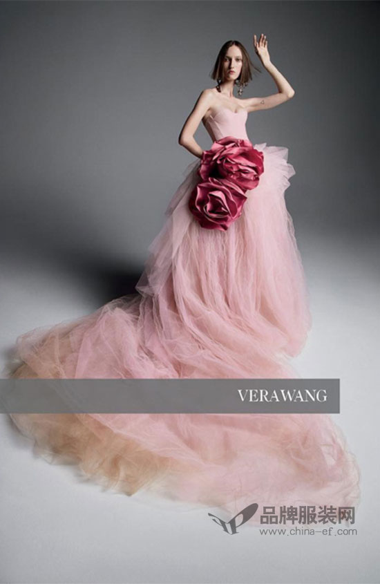 心目中最美好的婚纱 便是vera wang 2018春夏系列