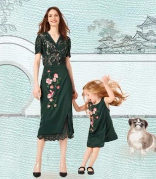 品牌女装,亲子定制,SUSSI,服装设计