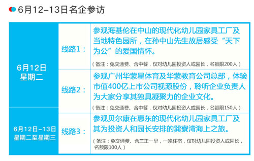 12所名园观摩3家名企参访免费精彩线路抢先看
