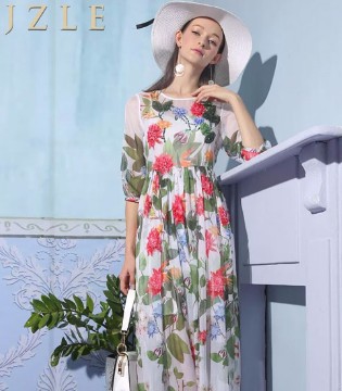 品牌女装,时尚品牌,珈姿莱尔,连衣裙
