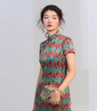 品牌女装,旗袍,“渔”,时尚格调