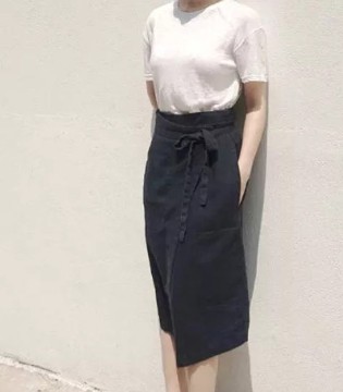 亚麻面料,亚麻长裙,新申亚麻