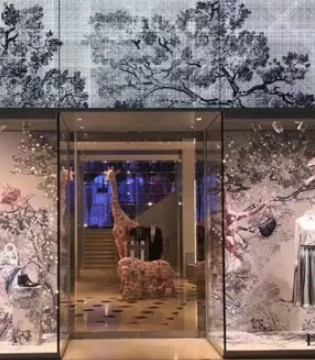 Dior,橱窗,品牌服饰