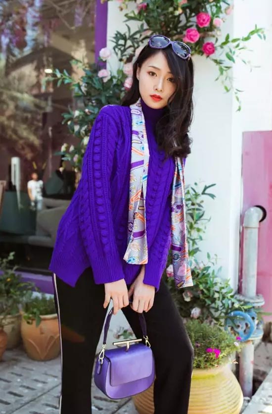 Violet丨【珈姿莱尔】紫色 赋予都市时尚创造力