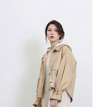 品牌服饰,时尚女装,齐袺,卡其色
