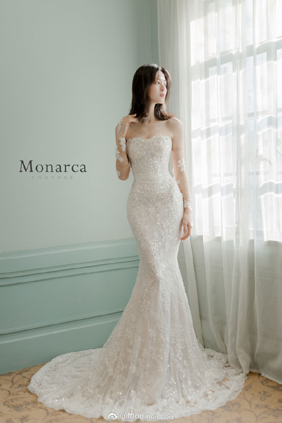 Monarca集成店的高定婚纱系列了解一下 美轮美奂~~