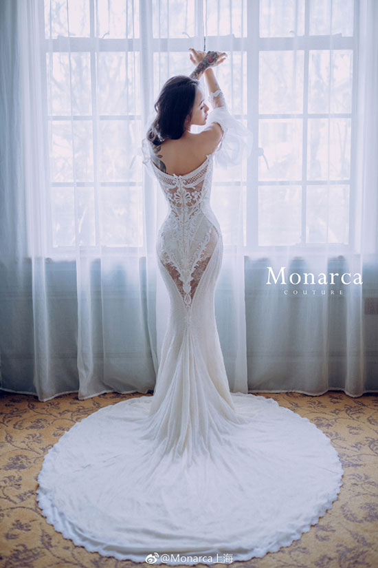Monarca集成店的高定婚纱系列了解一下 美轮美奂~~