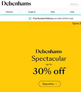 Debenhams,关店,百货,连锁百货