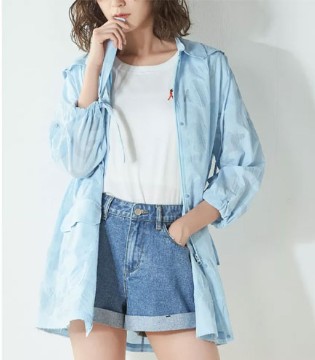 品牌服饰,防晒服,布景