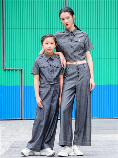 阿莱贝琳,母女装,服装搭配