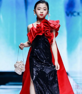 亲子女王,许馨尹,VICKY'Z品牌,西南国际少儿时装周