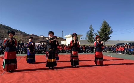 水孩儿公益路步履不停 走进凉山彝族自治州喜德县