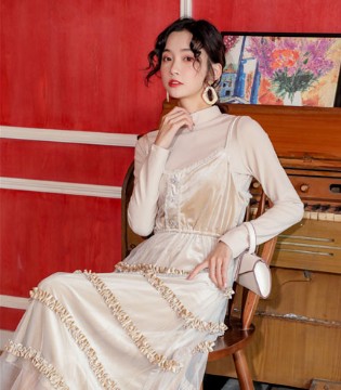 芊伊朵,新品,连衣裙