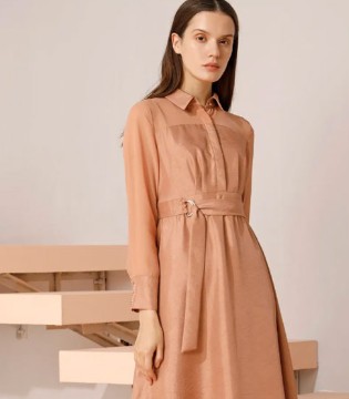 JAOBOO女裝,乔帛,夏季新品,哈密瓜色