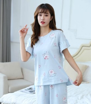 珍妮芬,女装品牌,睡衣,夏季新品
