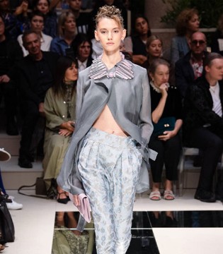 Giorgio Armani,乔治·阿玛尼,裤装系列,米兰时装周