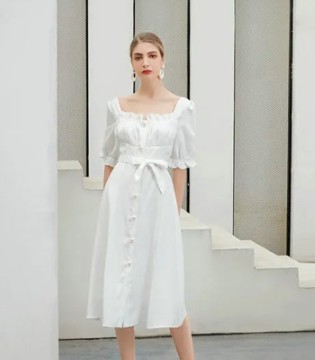 艾丽哲女装,夏日连衣裙穿搭,夏日新品