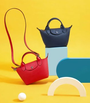 Longchamp,珑骧,奢侈品,饺子包
