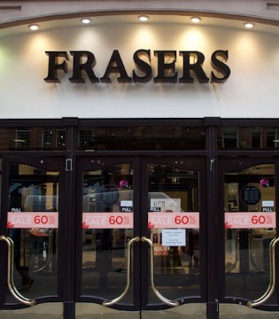 Frasers集团,租金,员工奖金