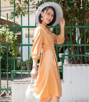 拉谷谷,女装,夏日连衣裙,时尚穿搭