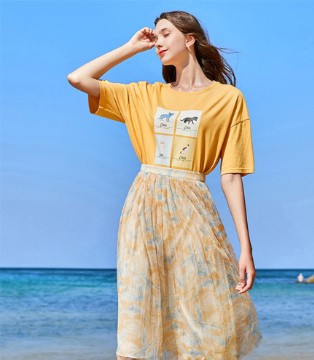 春美多,女装,夏日新品,复古甜美穿搭