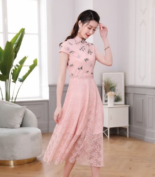 唐雅阁,旗袍裙,女装