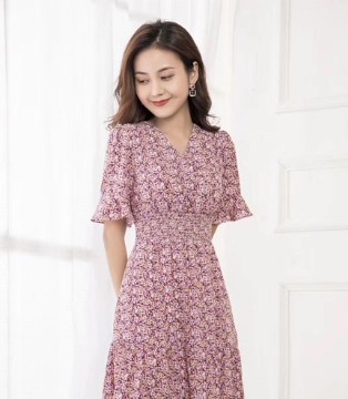 伊芭罗,女装,夏日,连衣裙