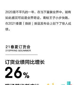 青蛙王子,童装,2021春夏新品发布会