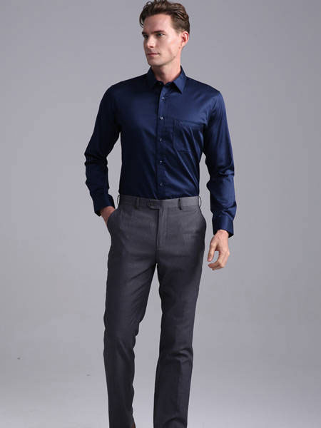 富绅男装秋季时尚衬衫 让你时刻保持绅士范-品牌服装网