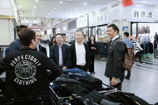 温州时尚博览会,内循环,视察