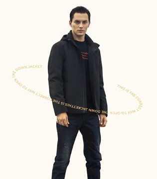 才子男装,秋冬羽绒服,新品上市