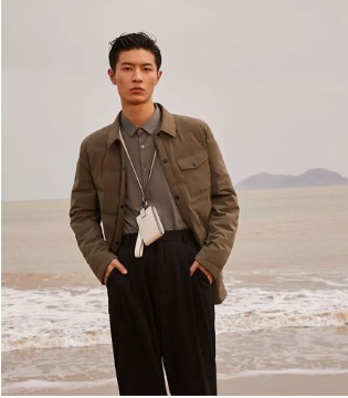 圣得西,男装品牌,冬季羽绒服