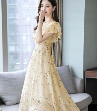 芝麻e柜,仙气连衣裙,女装品牌
