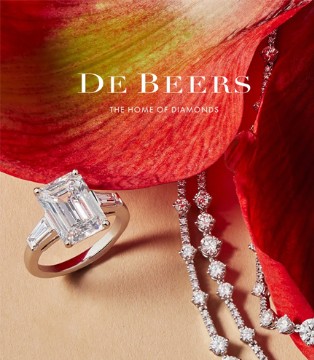 DeBeers,戴比尔斯,潮流饰品,珠宝首饰