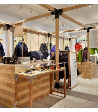 A&F,始祖鸟,开店,小门店,零售概念店,户外运动品牌,安踏
