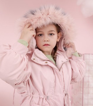 快乐精灵,童装新品,羽绒服,可爱童趣