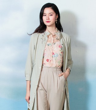 渔,品牌女装招商,风衣单品